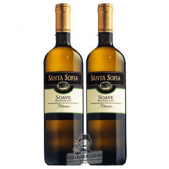 Rượu Vang Ý Santa Sofia Soave Classico Montafoscarino uống ngon bn1