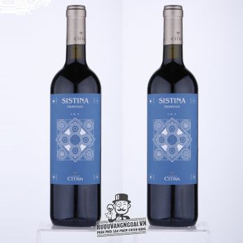 Rượu Vang Ý Sistina Primitivo Terre di Chieti cao cấp bn2