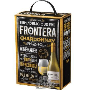 Vang bịch trắng Chile Frontera Chardonnay 3L